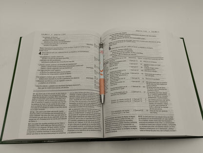 Biblia NTV de Estudio Diario Vivir Letra Grande Tapa Dura