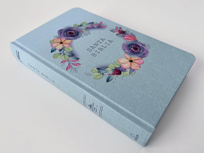 Biblia RVR 1960 Letra Grande Tamaño Manual Flores