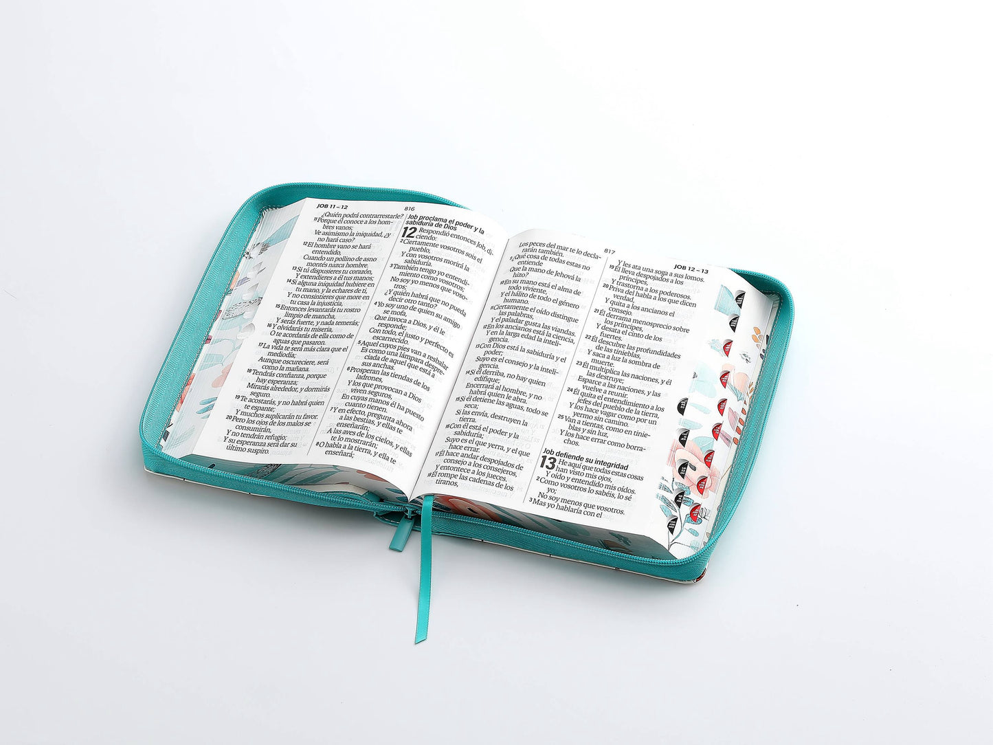Biblia RVR60 Letra Súper Gigante turquesa