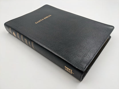 Biblia RVR 1960 de Estudio Scofield Negro semi piel indice