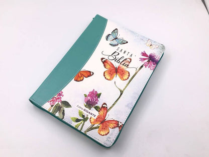 Biblia RVR60 Letra Gigante 15 puntos Turquesa