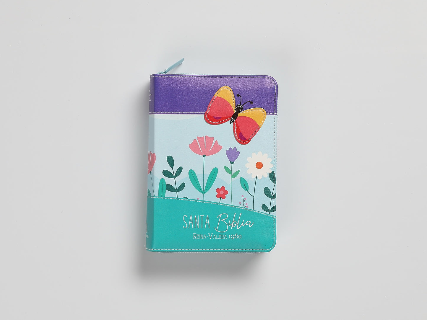 Biblia RVR60 de bolsillo Mariposa