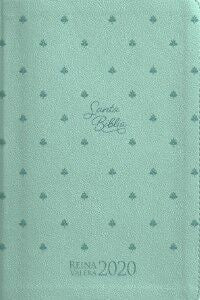 Biblia RVR 2020 Ultrafina Turquesa Símil Piel