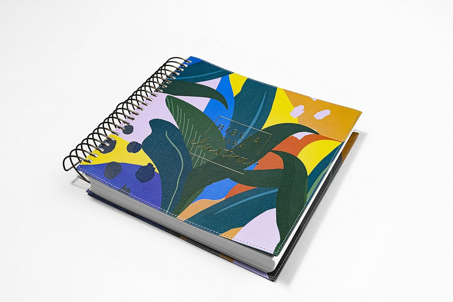 Biblia RVR 1960 para Ilustrar Floral Símil Piel