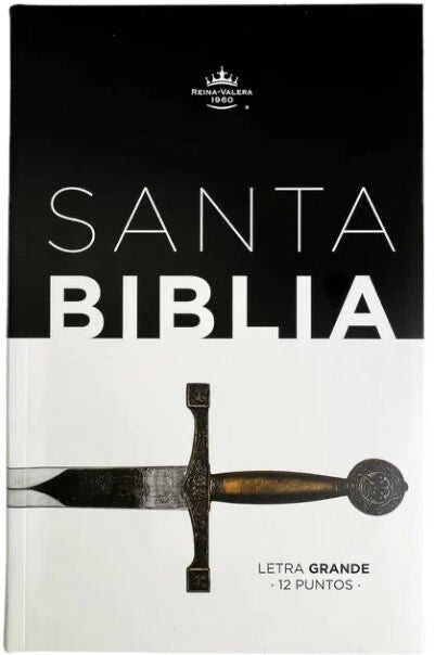 Biblia RVR 1960 Letra Grande espada con indice