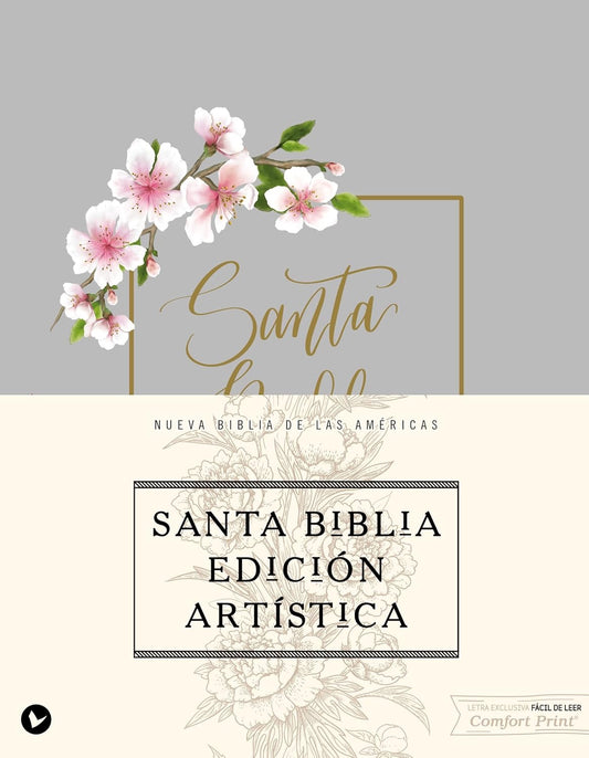 Biblia edición artística Gris NBLA