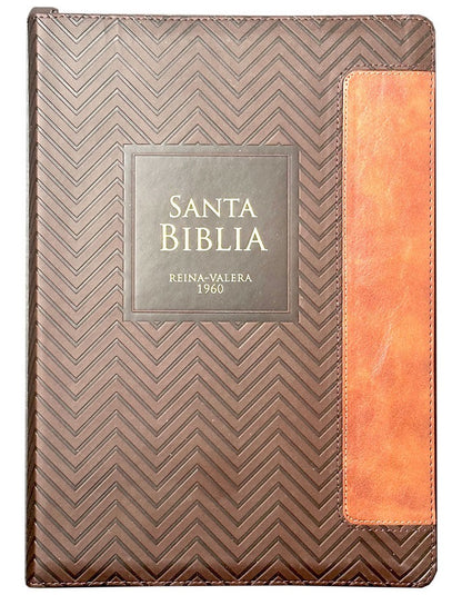 Biblia RVR60 Letra Súper Gigante 19 puntos con cierre indice