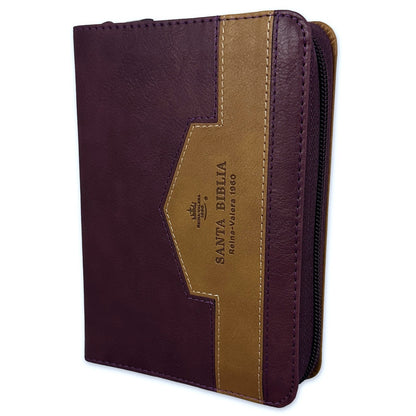 Biblia RVR60 Bolsillo con cierre indice