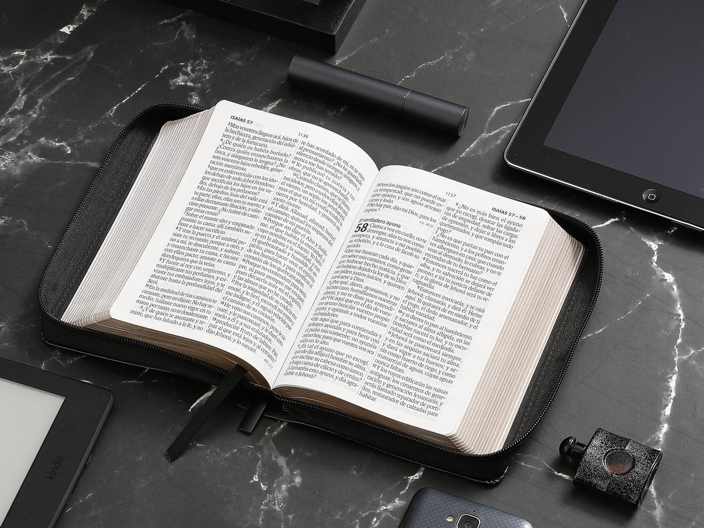 Biblia RVR60 Tamaño compacto Letra Grande 12 puntos