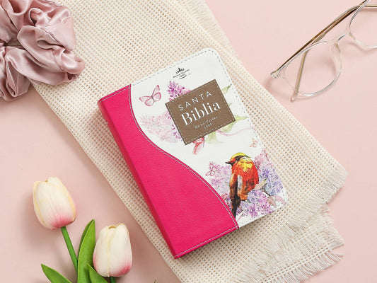 Biblia RVR60 bolsillo Rosa