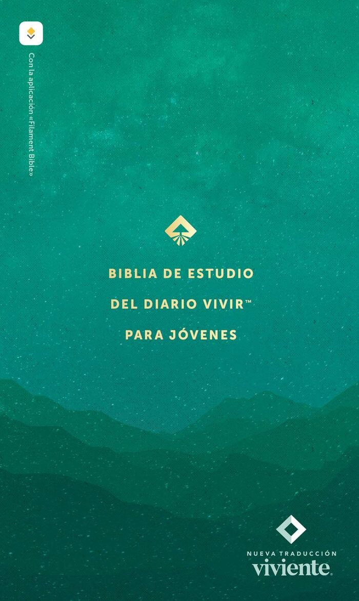 Biblia de estudio Diario Vivir para jóvenes NTV Tapa Dura
