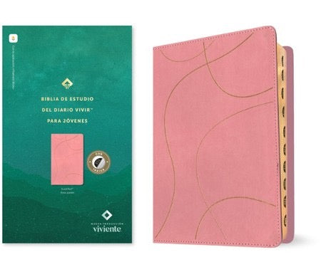 Biblia NTV de Estudio Diario Vivir para Jóvenes Rosa indice