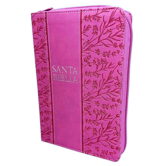 Biblia RVR 1960 Letra Grande Tamaño Manual indice con cierre
