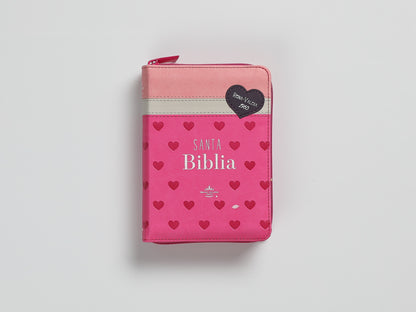 Biblia RVR60 De  Bolsillo Rosa